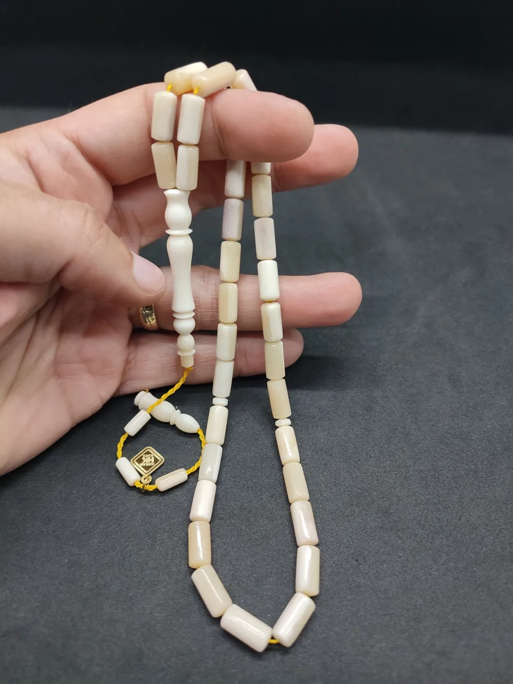 İskeçeli̇ Cemi̇l Usta Eseri̇ Sülün İmame Naturel Bali̇na Kemi̇ği̇ küçük resim 4