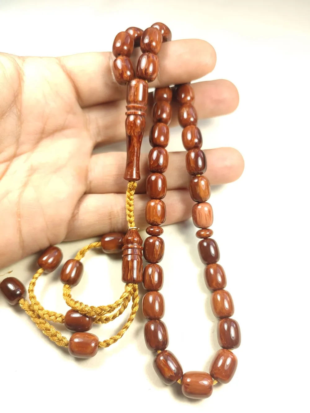 Mehmet Mercan Usta İmzalı Zaza  Model Sıkma Kehri̇bar küçük resim 4