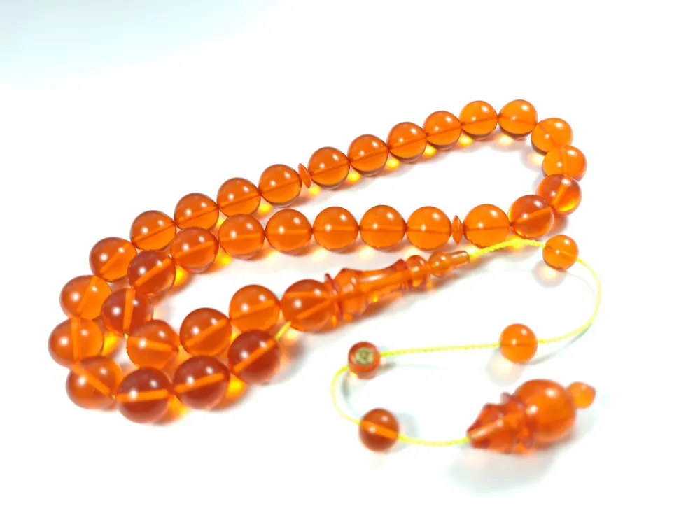 Ebu Şems Usta İşi̇ İmzalı Mühürlü 0.6 Deli̇m Alman Zar  Kehri̇bar