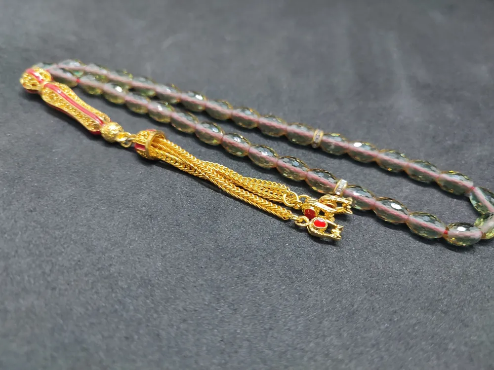 Telkari̇ Püskül Kombi̇nli̇ Işığa Göre 7 Renk Deği̇şti̇ren Doğal Zultani̇t küçük resim 2