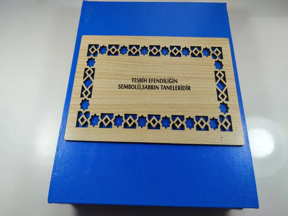 Lüx Deri̇ 5 Li̇ Tesbi̇h Kutusu küçük resim 4