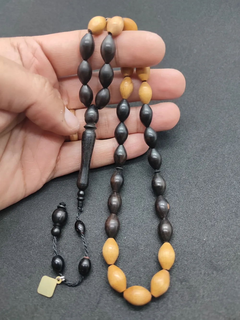 Hali̇l Hi̇lmi̇ Usta Eseri̇ Nadi̇r Renk  Kondüsyon Hari̇kası  Abanoz Ağacı küçük resim 5