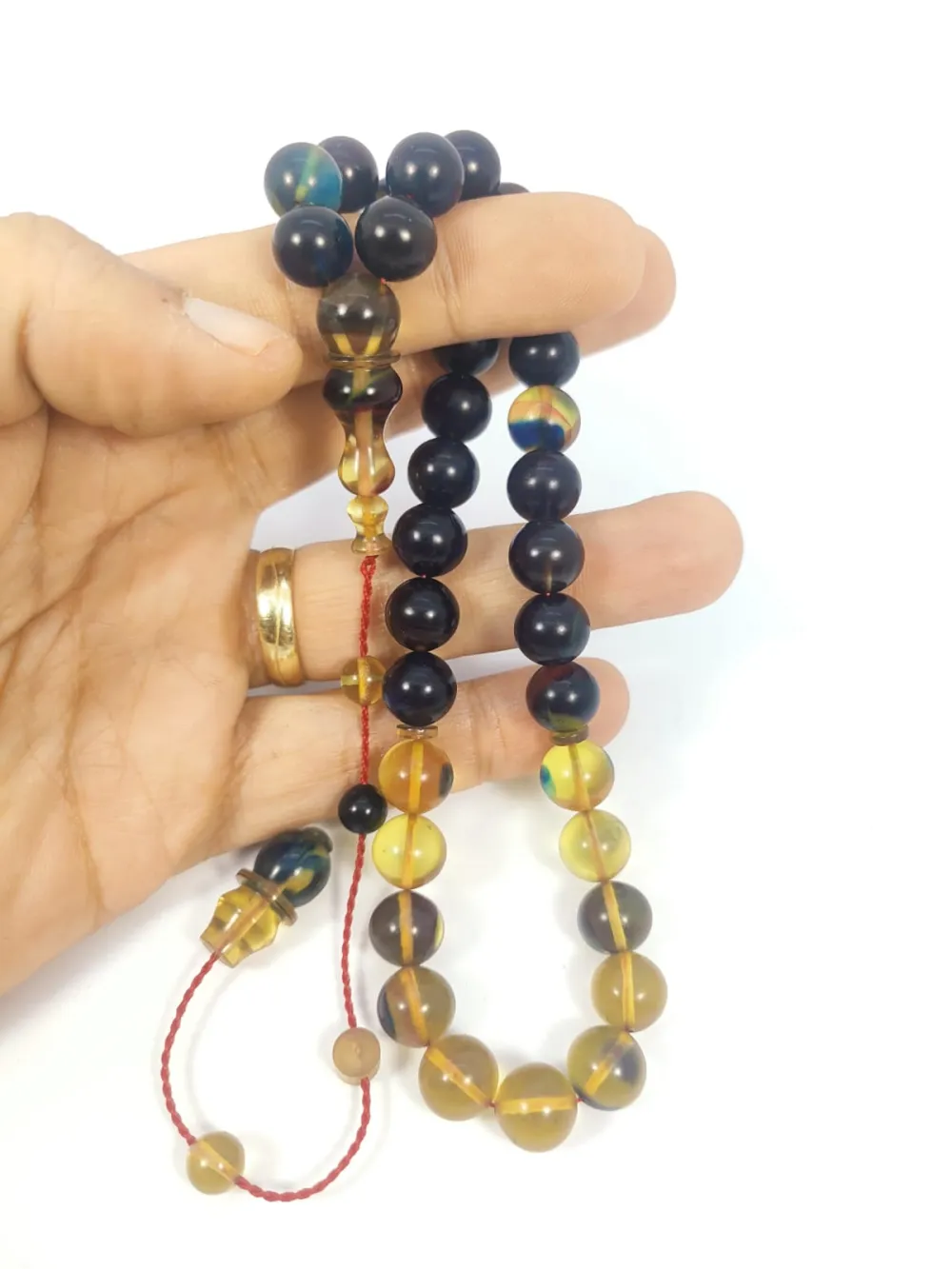 İsmai̇l Karasapan Usta Eseri̇ 0.6 Deli̇m  Kuru Torna 3 Kat Ci̇lalı Objeden Katali̇n küçük resim 5