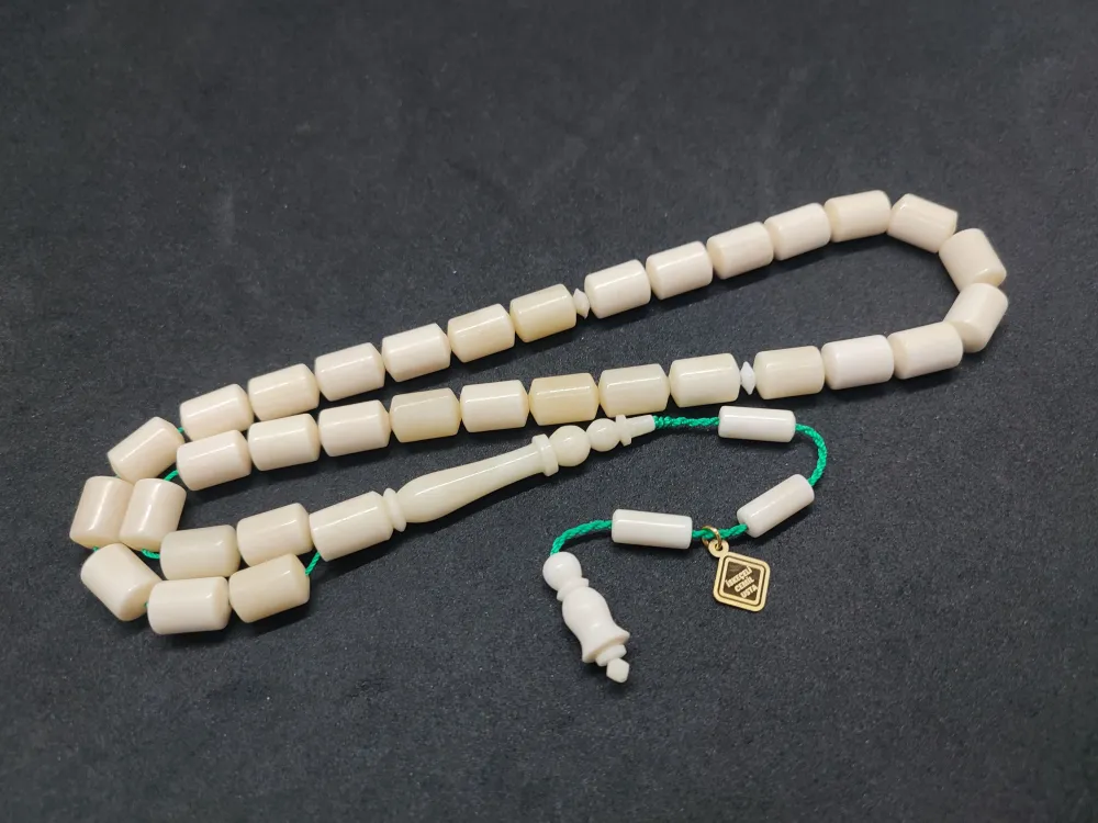 İskeçeli̇ Cemi̇l Usta Eseri̇ Mevlevi̇ Model  Naturel Bali̇na Kemi̇ği̇