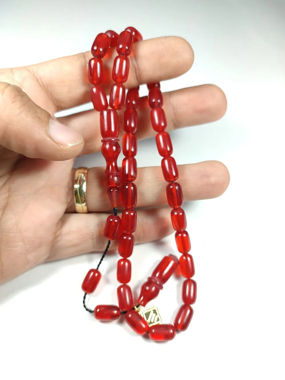 İskeçeli̇ Cemi̇l Usta İşi̇ İmzalı  Alman Zar Kehri̇bar küçük resim 4