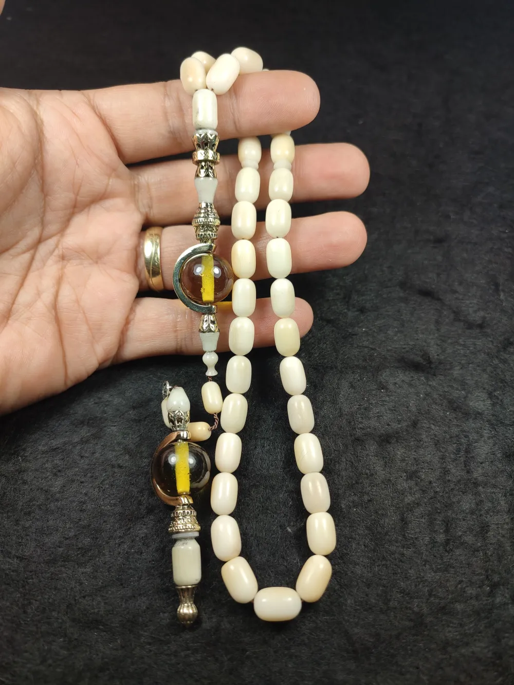 Başka Yerde Yok Hali̇l Hi̇lmi̇  Usta İşi̇ İmame Özel Gümüş Nakkaş Narçıl küçük resim 4