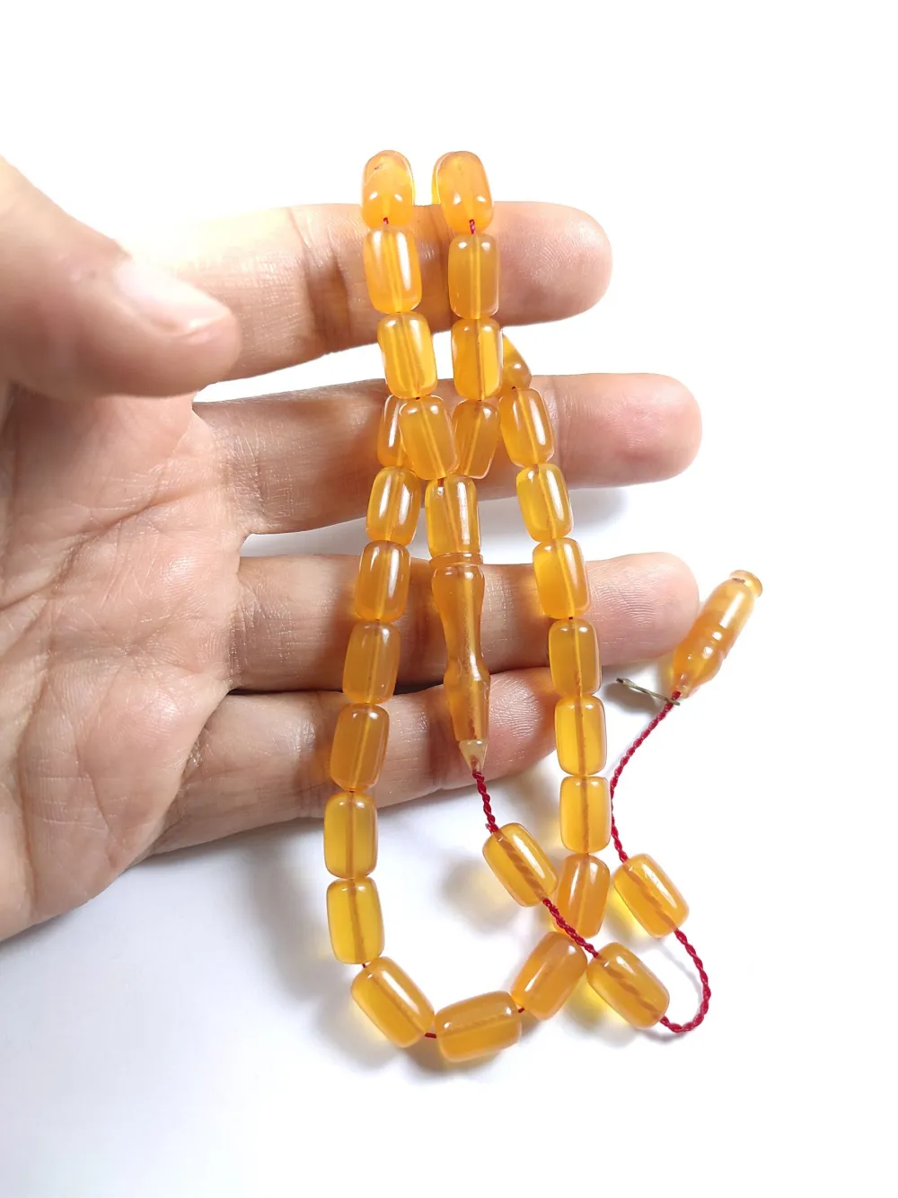 Muhammed Taci̇r Usta İşi̇ İmzalı Mühürlü Zar Kehri̇bar küçük resim 4