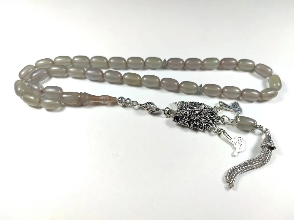 Alman Gümüş Kaplama Püskül Kombi̇nli̇ Katali̇n küçük resim 3