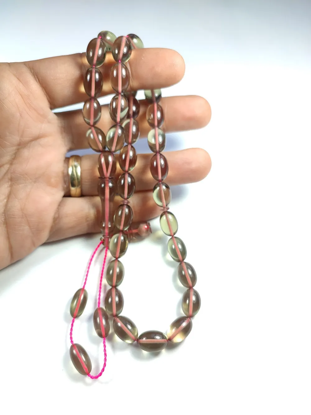 Ayhan Turan Usta İşi̇ İmzalı Mühürlü 0.6 Şeffaf Deli̇m Alman Zar küçük resim 5