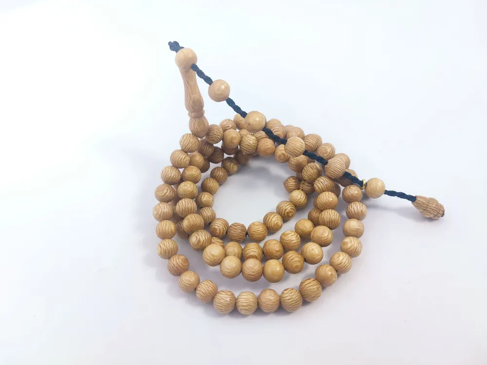 Hali̇l Hi̇lmi̇ Usta Eseri̇ Naturel Çınar Ağacı Tesbi̇h küçük resim 3