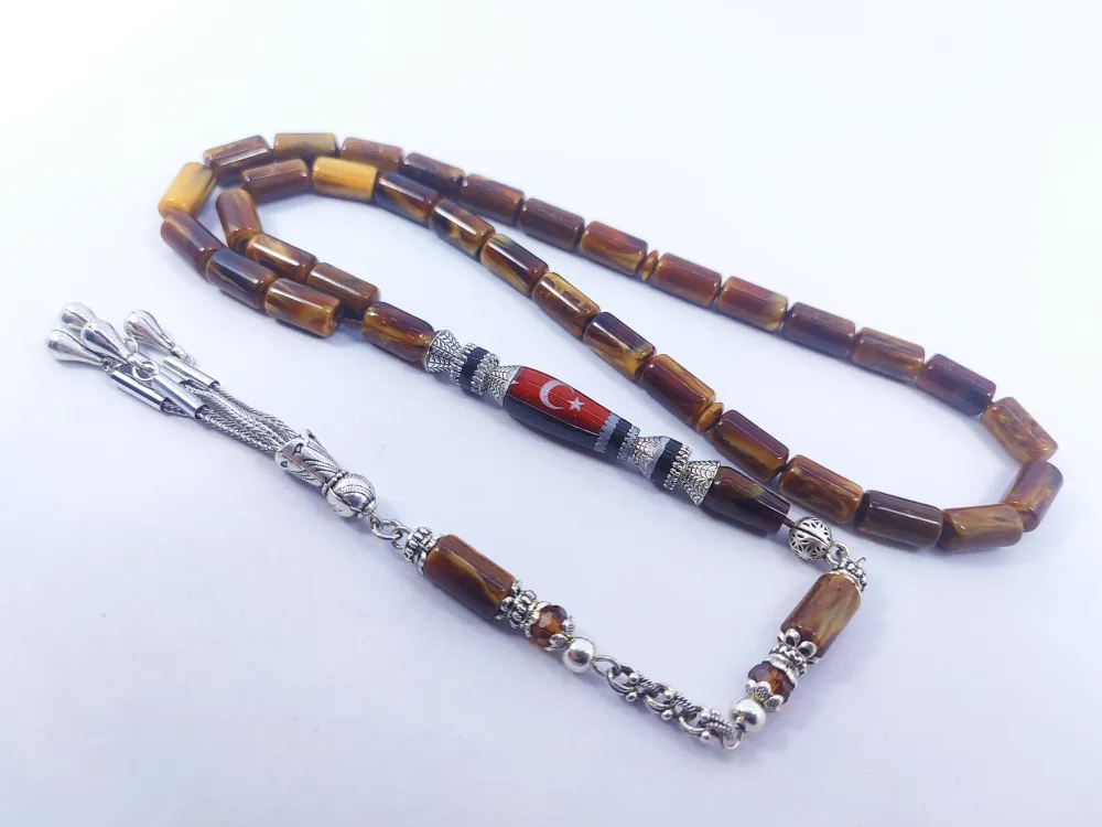 Şevket Alkan Usta Eseri̇ Gümüş Nakkaşlı Fransız Galali̇t küçük resim 3