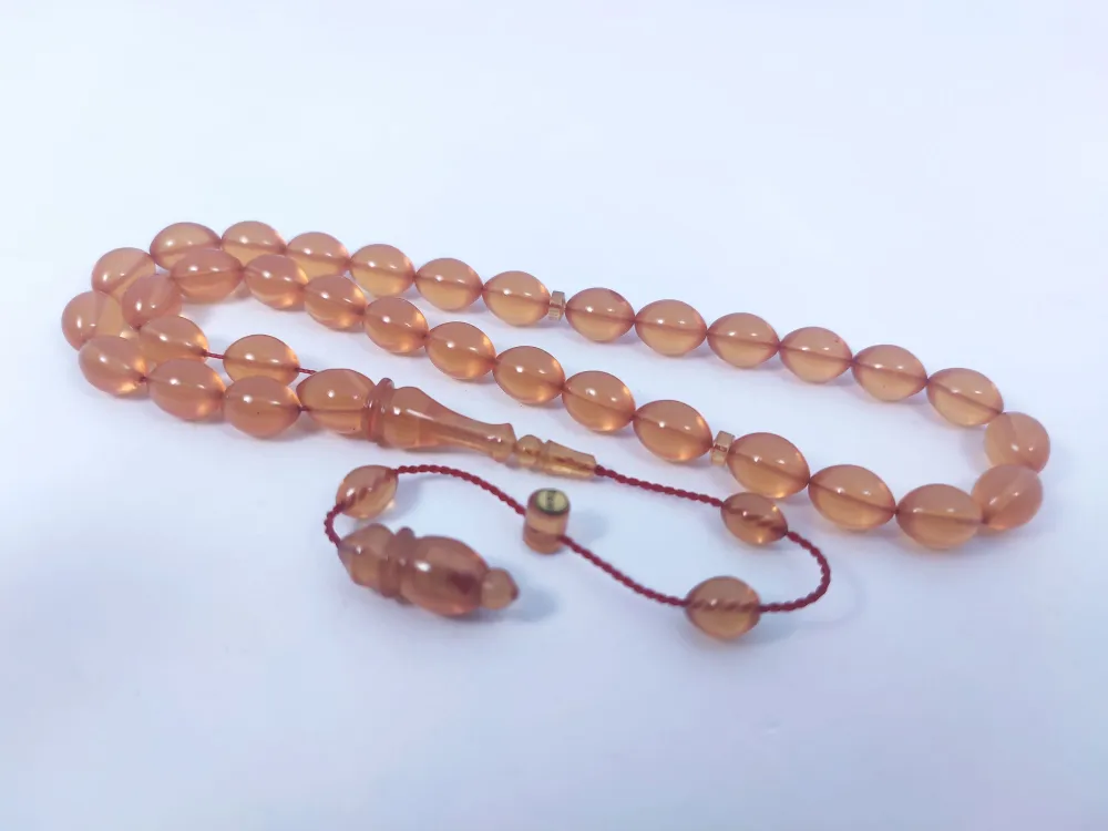 Muhammed Taci̇r Usta Eseri̇ 0.6 Deli̇m Çi̇ft Ci̇lalı Alman Zar Kehri̇bar küçük resim 2