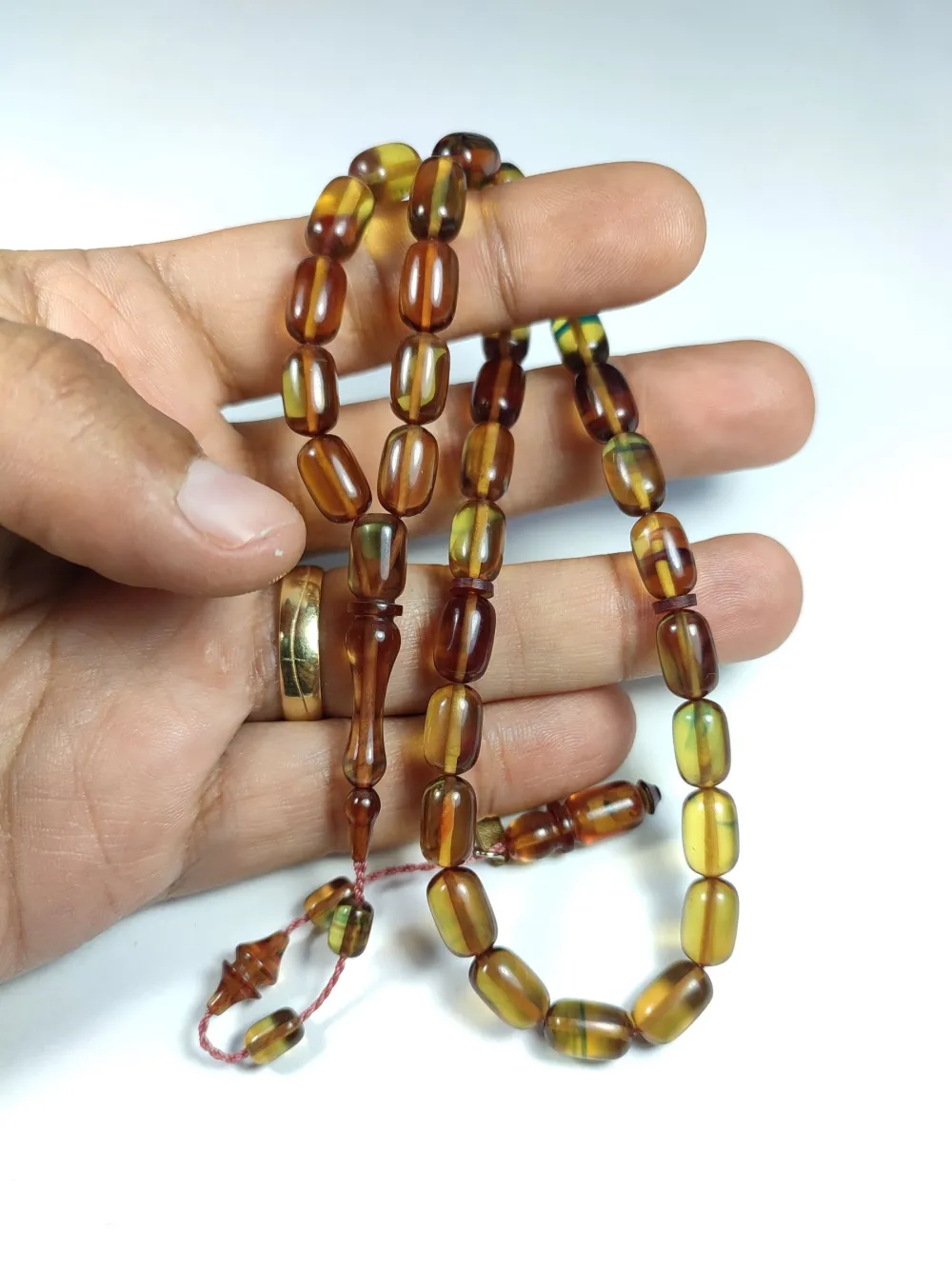 Ayhan Turan Usta İşi̇ İmzalı  Sıkma Kehri̇bar küçük resim 5