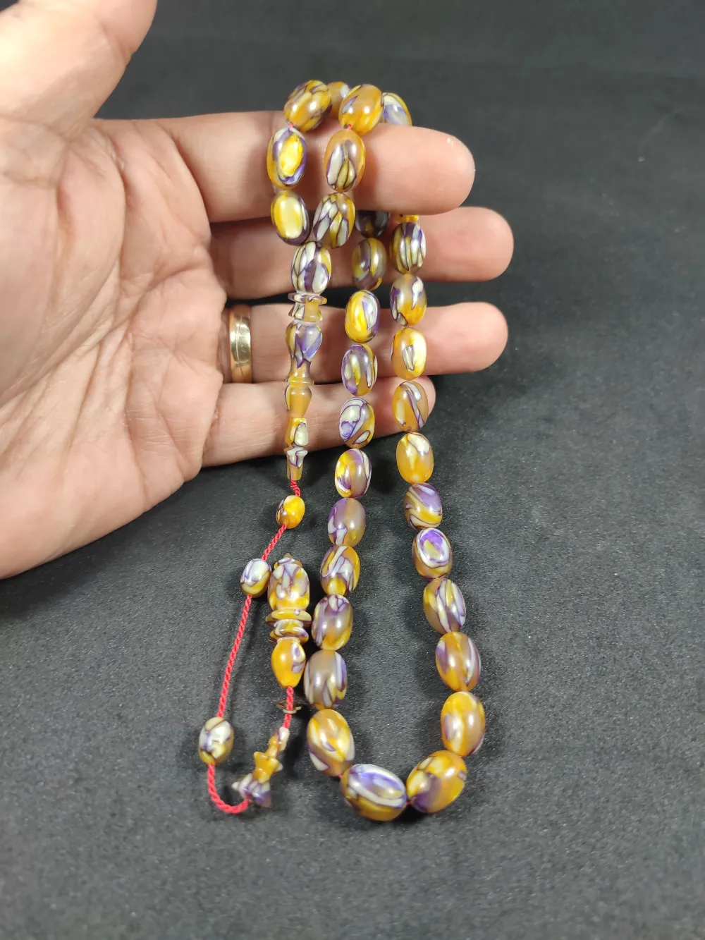 Başka Yerde Yok!!! Dalgıç Usta Eseri̇ Nadi̇r Renk  Fransız Galali̇t küçük resim 4