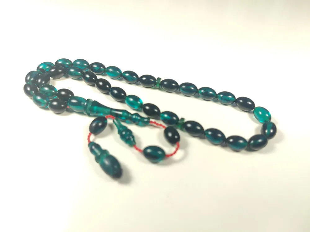 Abdullah Başkale Usta Eseri̇ Bi̇lek Boy Çi̇ft Zımpara Çi̇ft Ci̇la Sıkma Kehri̇bar küçük resim 3