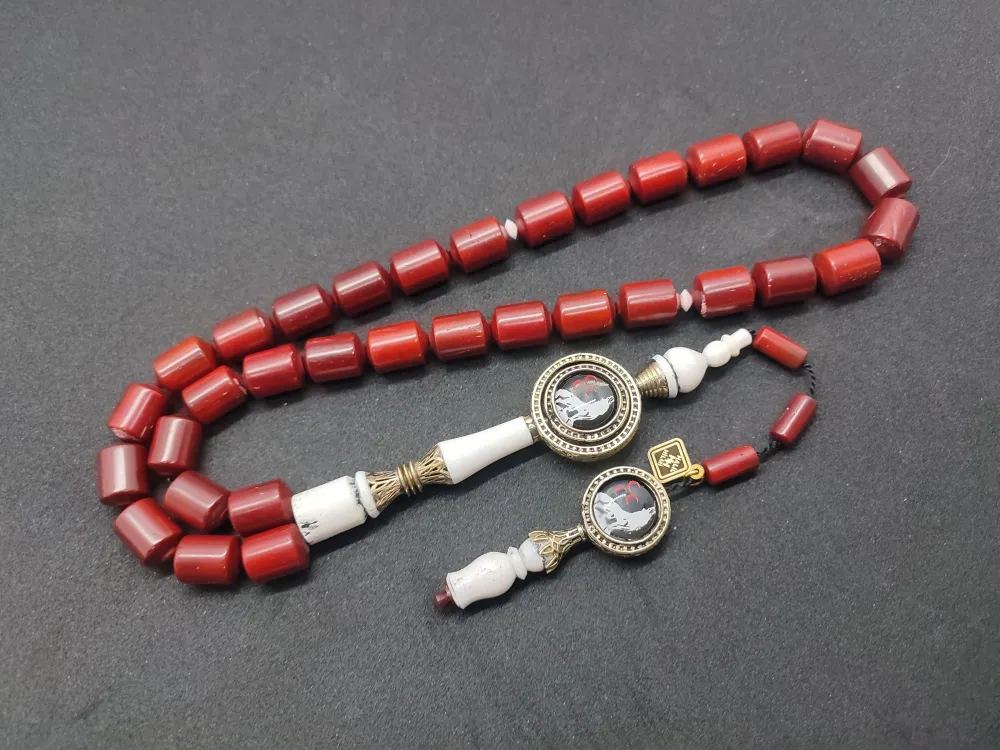 İskeçeli̇ Cemi̇l Usta Eseri̇ Gümüş Nakkaşlı Kan Ağacı