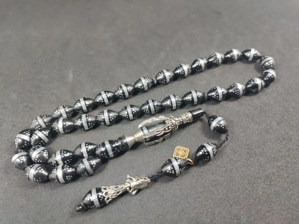 Hakan Kaya Usta  El İşçi̇li̇kli̇ Ağır Gümüş Nakkaşlı İri̇ Boy Çakımlı  Kuka