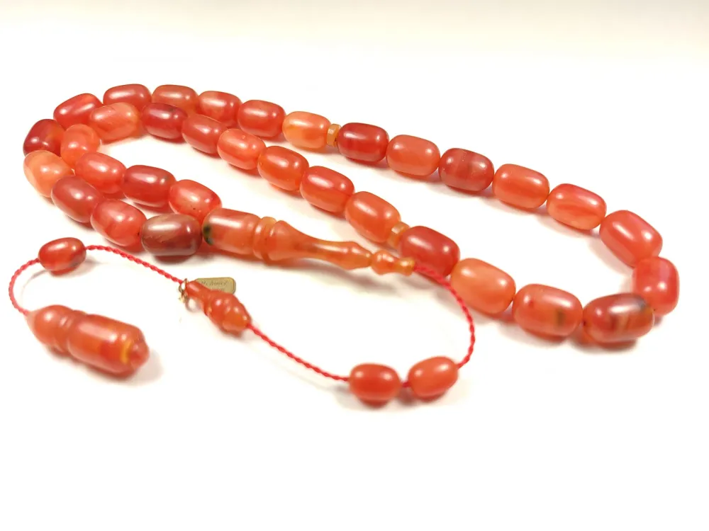 Mehmet Mercan Usta Eseri̇ İmzalı Aykırı Renk Sıkma Kehri̇bar