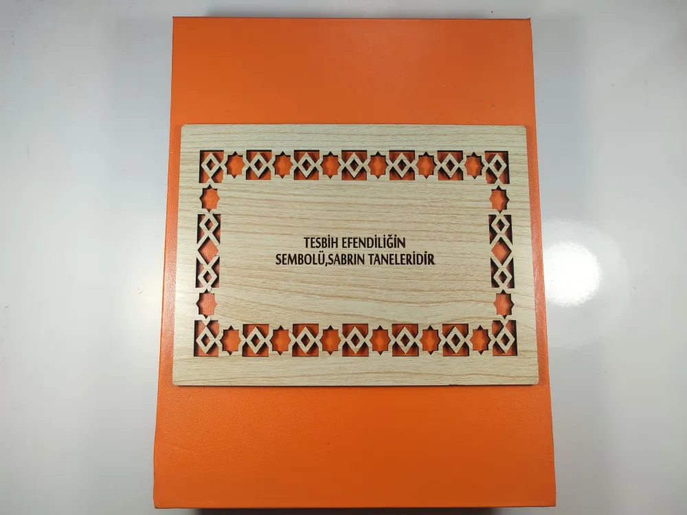 Lüx Deri̇ 5 Li̇ Tesbi̇h Kutusu küçük resim 2