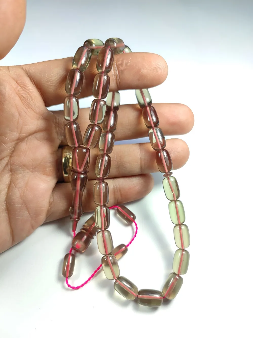 Ayhan Turan Usta İşi̇ İmzalı Mühürlü 0.6 Şeffaf Deli̇m Alman Zar küçük resim 4