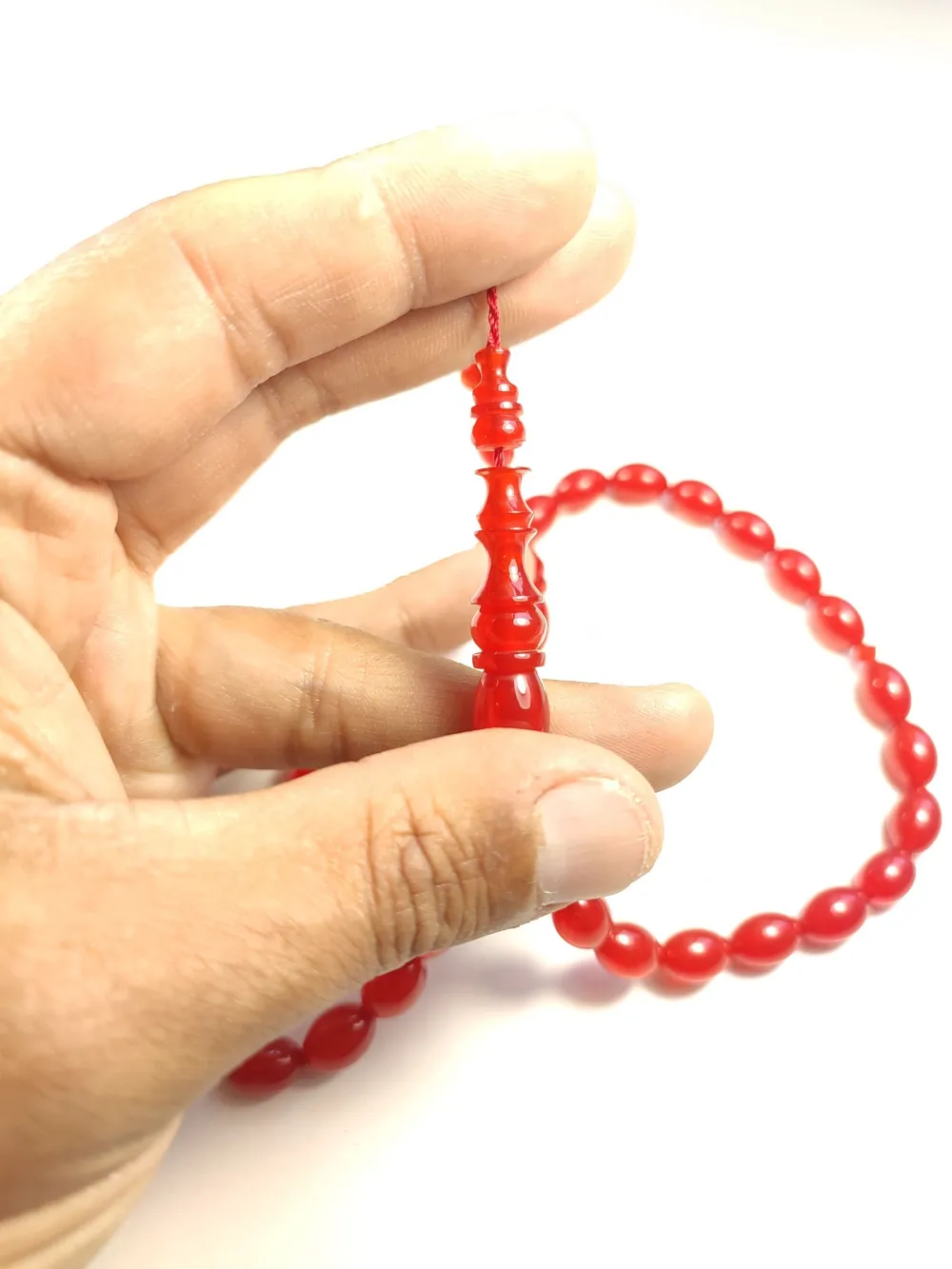 Ari̇f Baran Usta Eseri̇ Si̇kkeli̇ Oturtmalı İmame Kalem İşçi̇li̇kli̇ Yemen Zar Kehri̇bar küçük resim 4