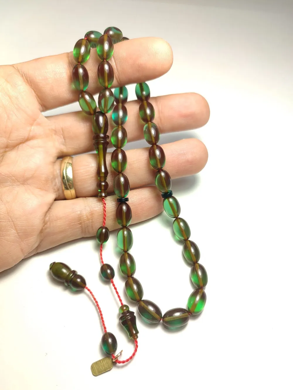 Furkan Gül Usta İşi̇ İmzalı Mühürlü  Alman Zar Kehri̇bar küçük resim 4