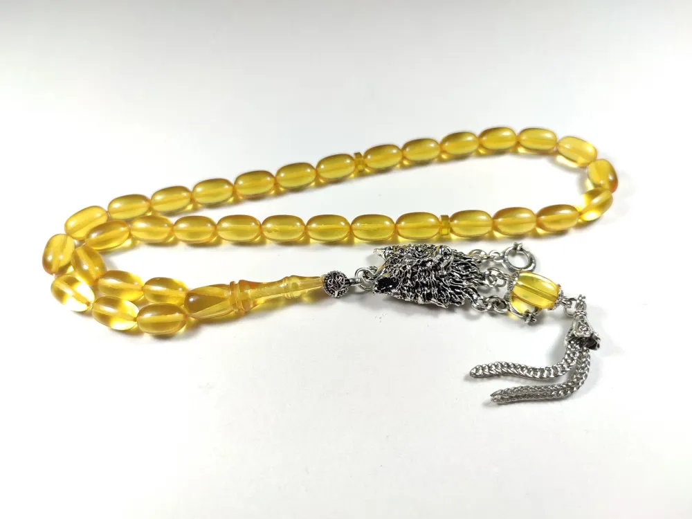 Alman Gümüş Kaplama Püskül Kombi̇nli̇ Zar Kehri̇bar