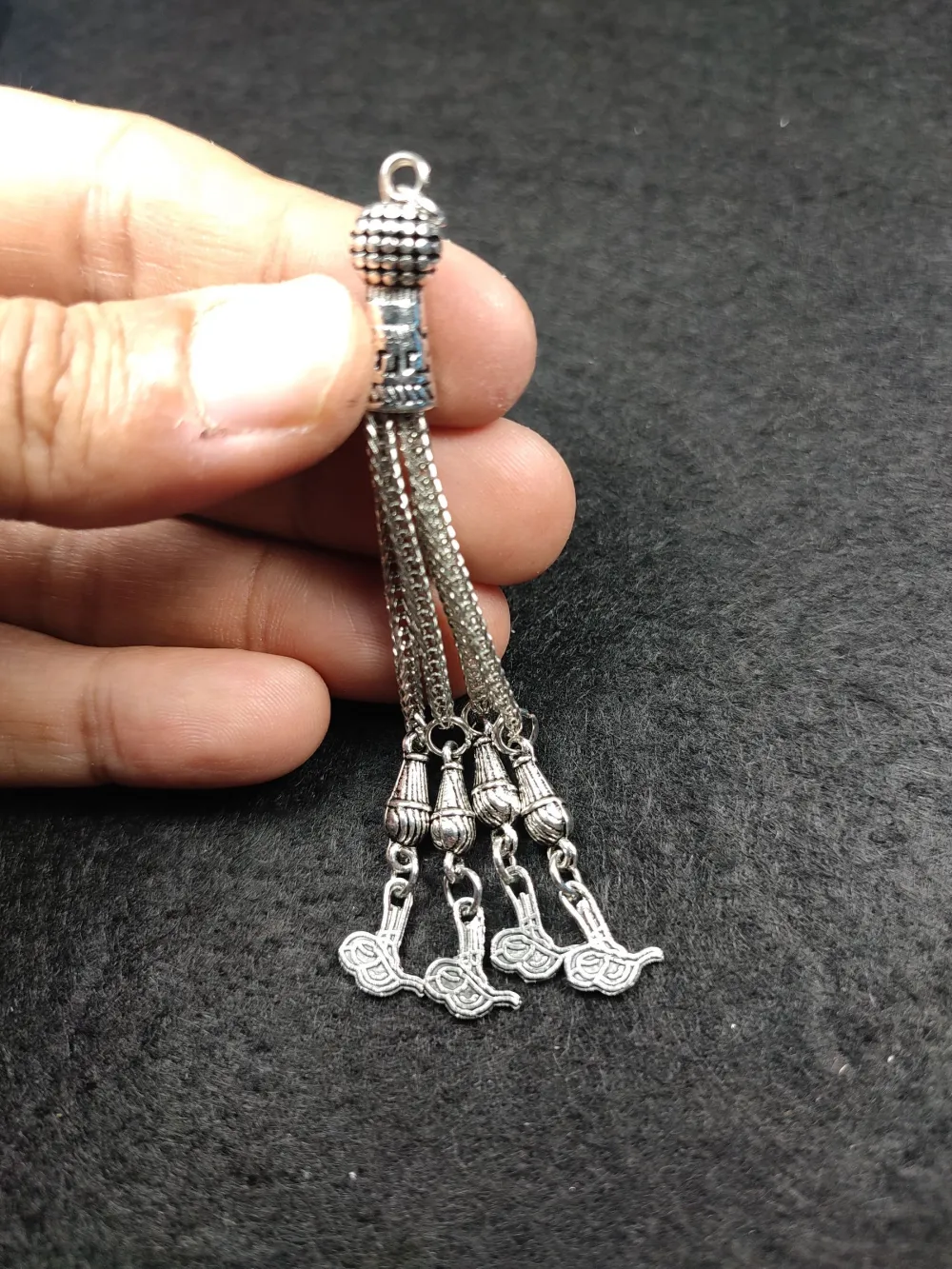 Alman Gümüş Püskül küçük resim 3