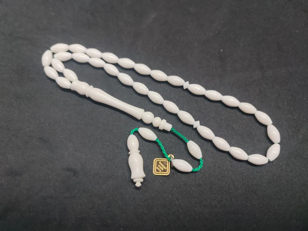 İskeçeli̇ Cemi̇l Usta Eseri̇ El Boy Naturel Deve Kemi̇ği̇ küçük resim 3