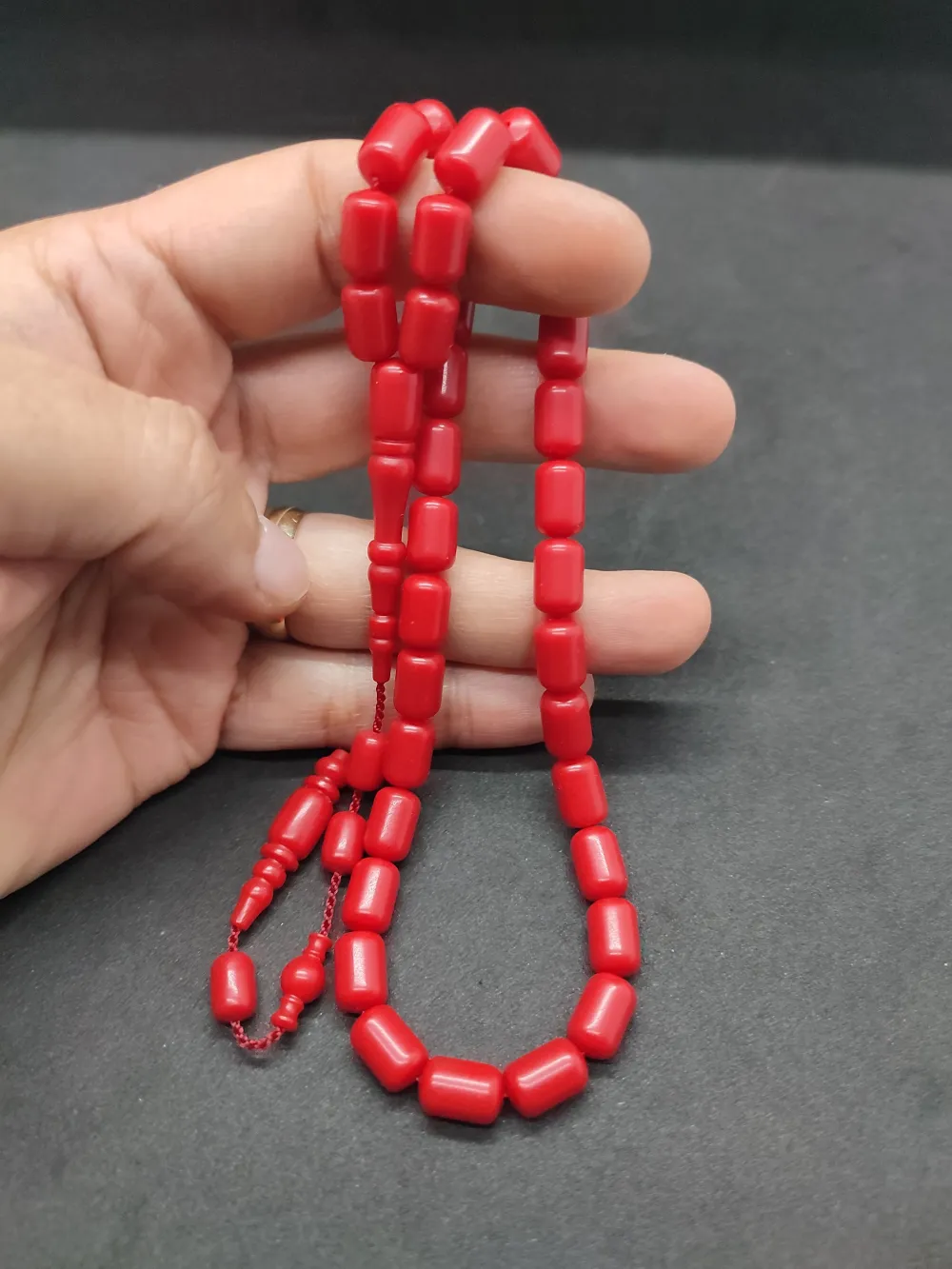 Yusuf Erden Usta İşi̇ İmzalı Halkalı İmame Cori̇an Mermer küçük resim 5