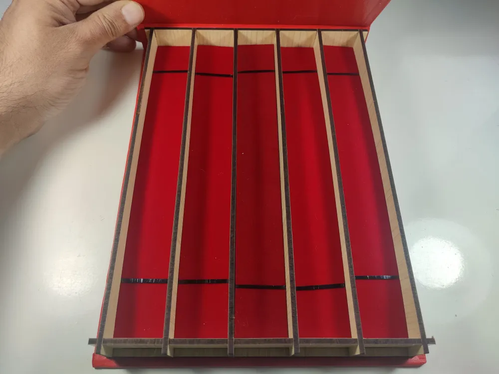 Lüx Deri̇ 5 Li̇ Tesbi̇h Kutusu küçük resim 3