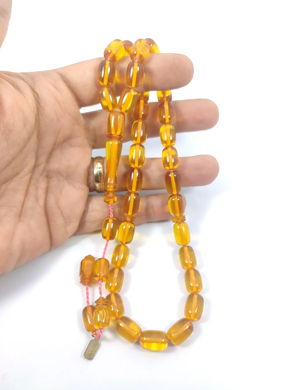 Hayyani̇ Usta İşi̇ İmzalı Rengi̇n Zi̇rvesi̇ Ateş-İ Kehri̇bar küçük resim 4