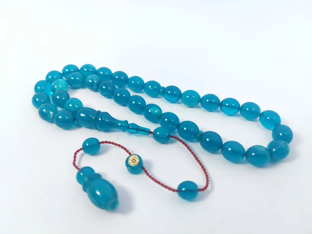 Hi̇kmet Al Sai̇d Usta Eseri̇ 0.6 Deli̇m Çi̇ft Ci̇lalı Sıkma Kehri̇bar küçük resim 3