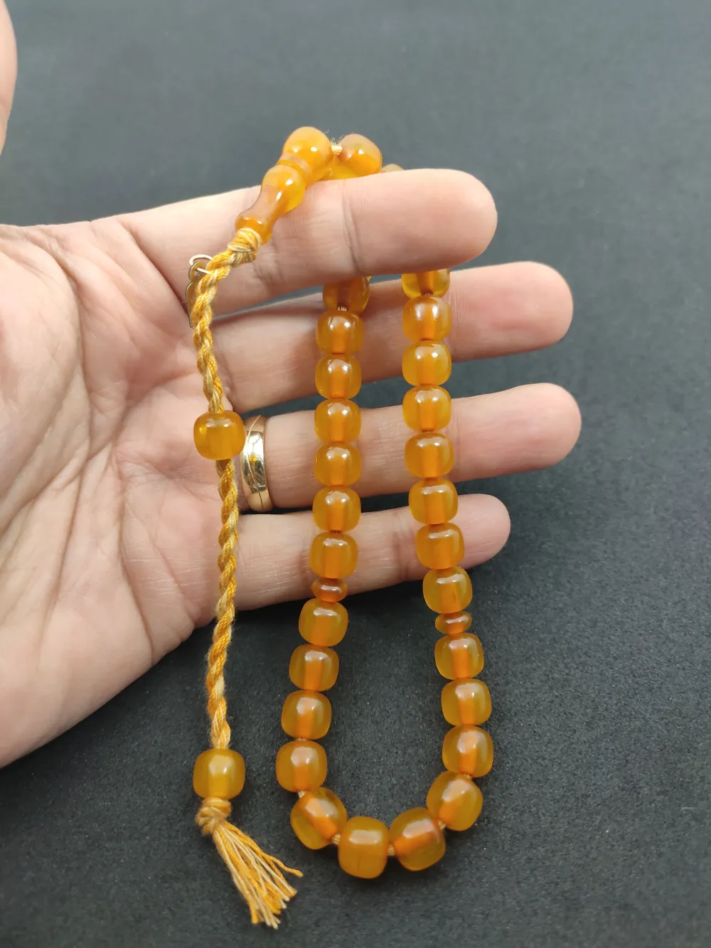 Osama Omari̇ İmzalı Eski̇ Usul Havşalı Horoz İmame 50 Yaşında Alman Faturan küçük resim 5