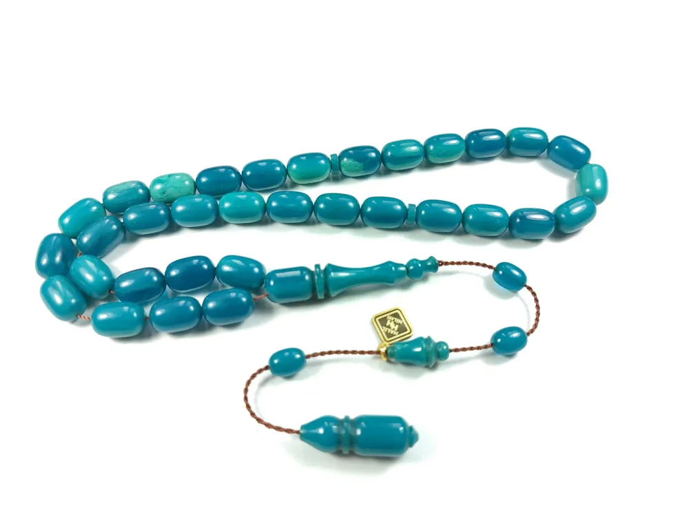 Hali̇l Hi̇lmi̇ Usta İşi̇ İmzalı Sıkma Kehri̇bar küçük resim 2