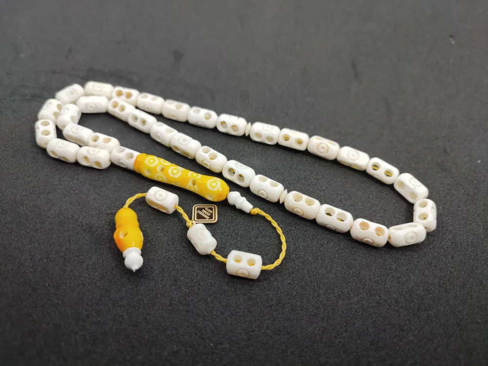 Başka Yerde Yok!!! İskeçeli̇ Cemi̇l Usta Eseri̇ Full Kalem Oyma  Deve Kemi̇ği̇ küçük resim 3