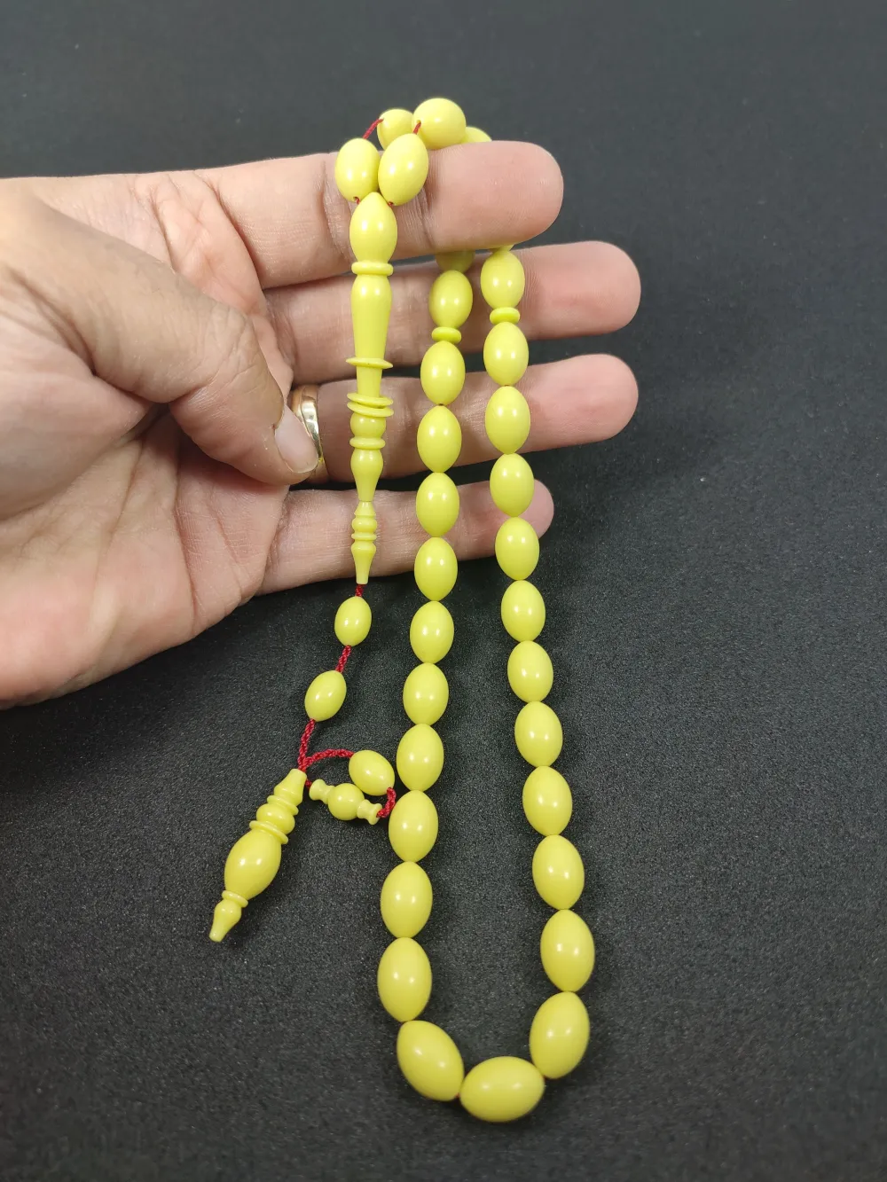 Yusuf Erden Usta İşi̇ İmzalı Halkalı İmame Cori̇an Mermer küçük resim 5