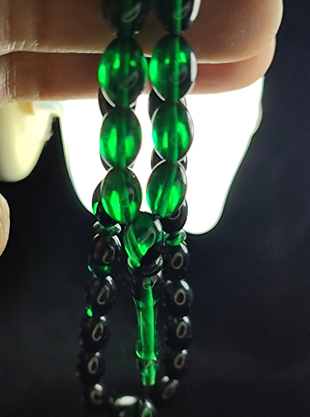 Ayhan Turan Usta İşi̇ İmzalı Mühürlü Sıkma Kehri̇bar küçük resim 4