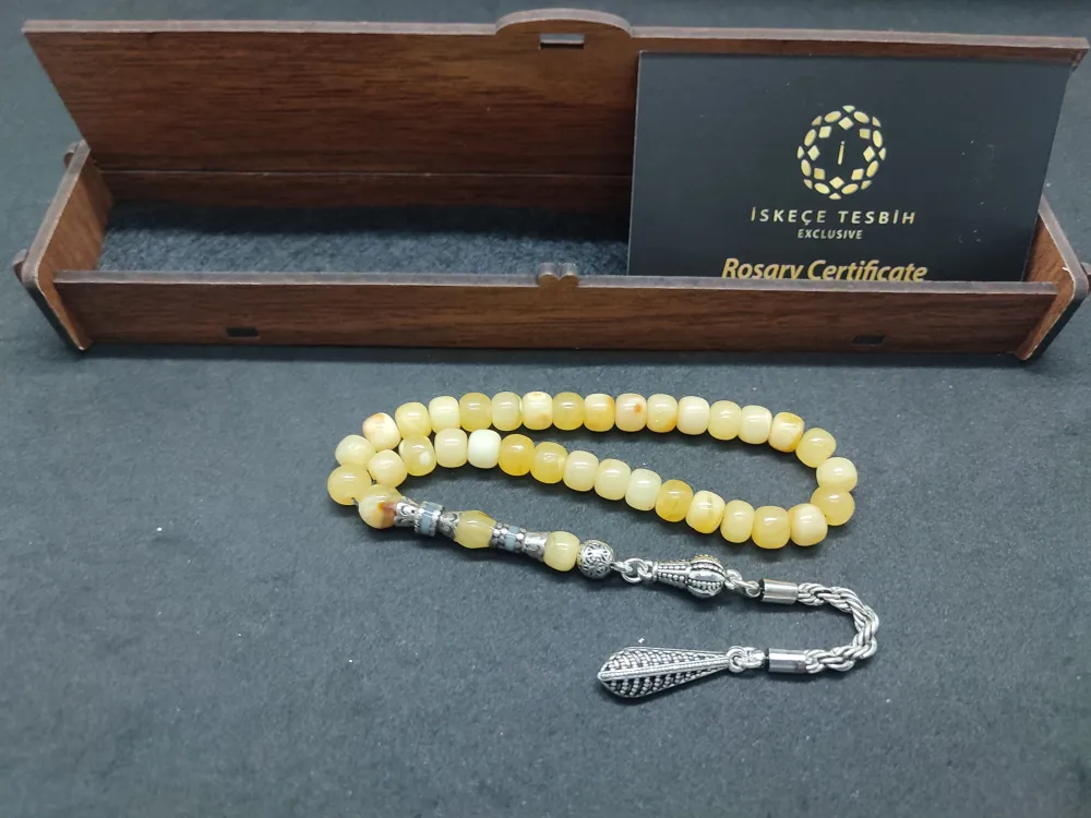 Ahşap Kutulu  Gümüş Nakkaş Gümüş Püsküllü 13.04 Gr. 4 Parmak Li̇tfanya Kaya Damla küçük resim 2