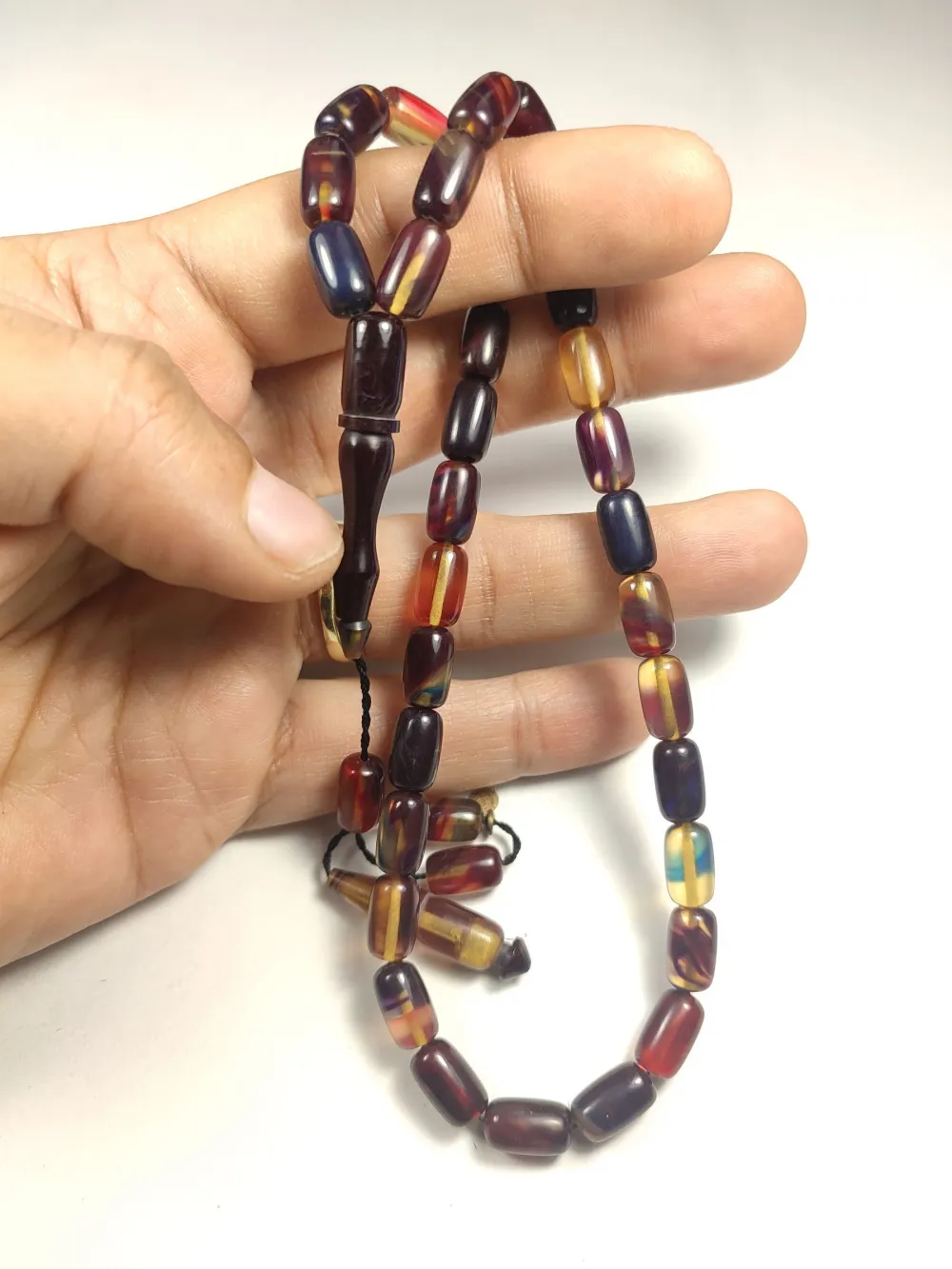 Erkan Çubukçu Usta İşi̇ İmzalı Mühürlü Ateş-İ Kehri̇bar küçük resim 5