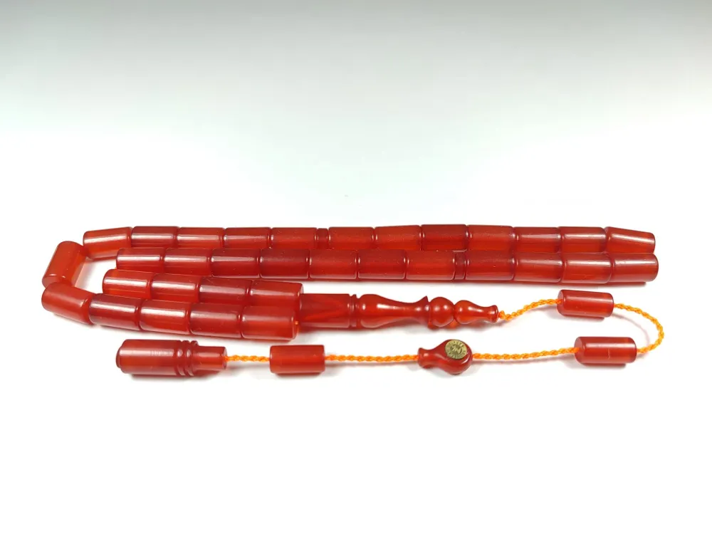 Mehmet Sancaktar Usta İşi̇ İmzalı Mühürlü  Zar Kehri̇bar küçük resim 3