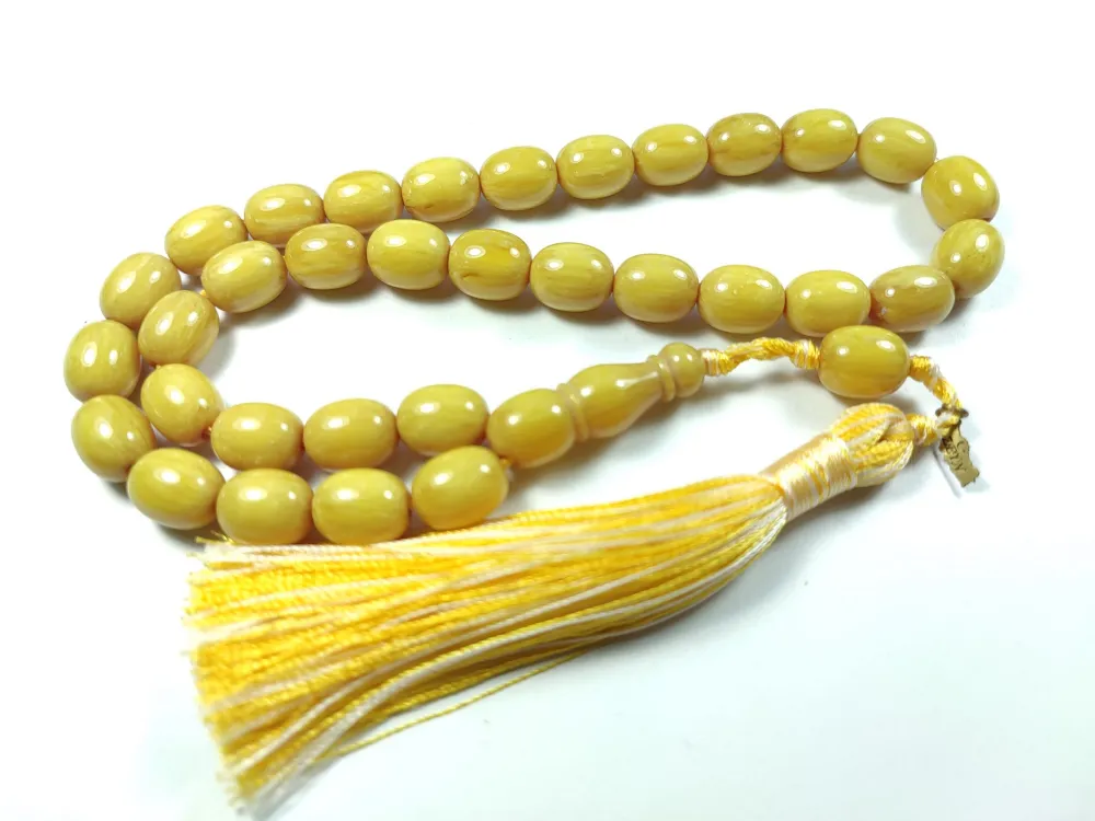 Ebu Zeyn Usta İşi̇ İmzalı Mühürlü Sıkma Kehri̇bar