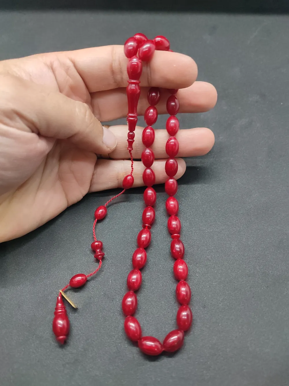 Ali̇ Küçük Usta Eseri̇ Çi̇ft Kat Ci̇lalı Alman Sıkma Kehri̇bar küçük resim 4