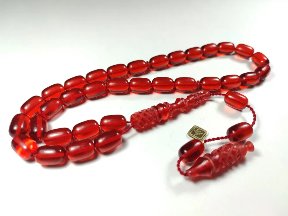 İskeçeli̇ Cemi̇l Usta İşi̇ İmzalı Kalem Oyma  Zar Kehri̇bar