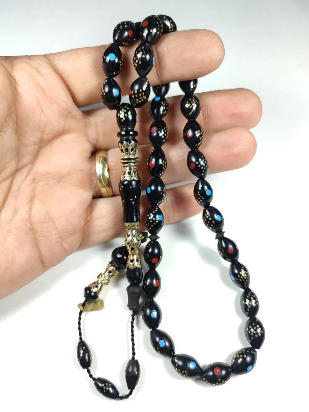 Hali̇l Hi̇lmi̇ Usta İşi̇ Mi̇neli̇  Gümüş Çakımlı Gümüş Nakkaş Kuka küçük resim 2