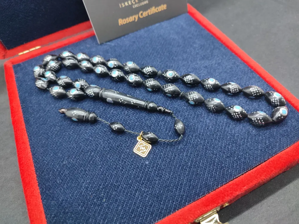 Vıp Kutulu Hali̇l Hi̇lmi̇ Usta Eseri̇ 925 Ayar Gümüş Çakımlı Mi̇ne İşlemeli̇ Kuka küçük resim 3