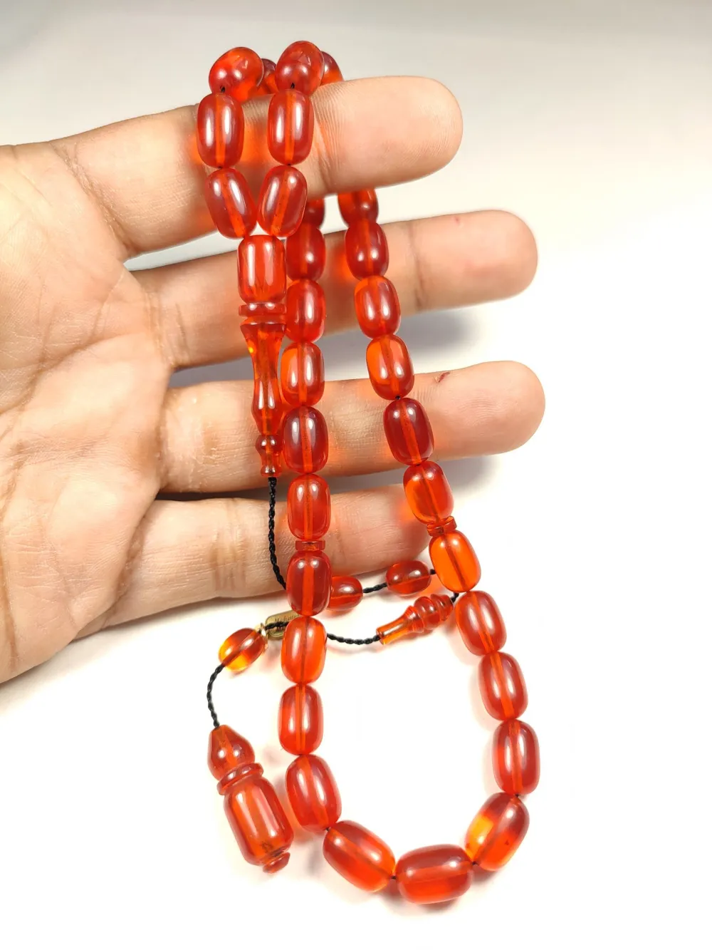 Mehmet Mercan Usta Eseri̇ İmzalı Aykırı Renk Ateş Kehri̇bar küçük resim 4