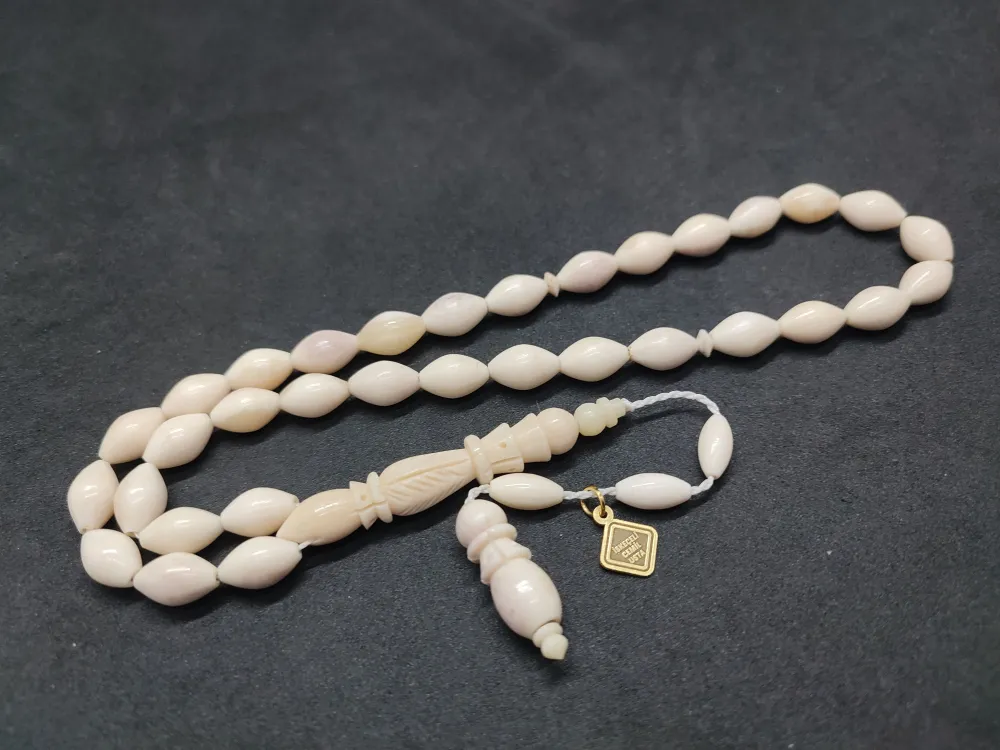 İskeçeli̇ Cemi̇l Usta Eseri̇ İmame Hi̇tame Kalem İşçi̇li̇kli̇ Naturel Bali̇na Kemi̇ği̇