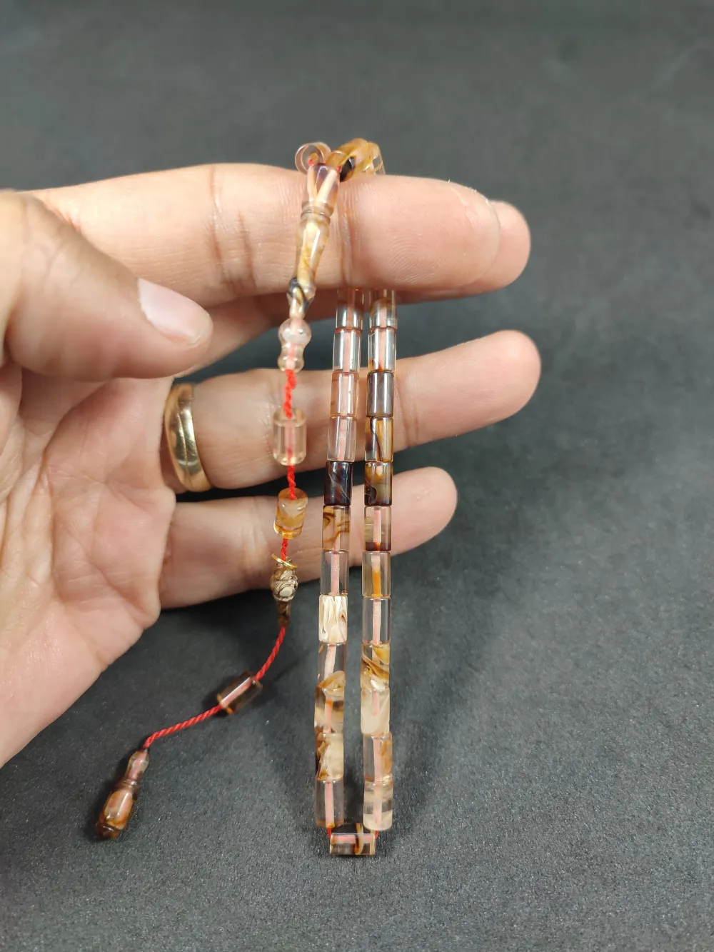 Mehmet Mercan Usta Eseri̇ Bi̇lek Boy Ok Gi̇bi̇ Kesme Ateş-İ Kehri̇bar küçük resim 2