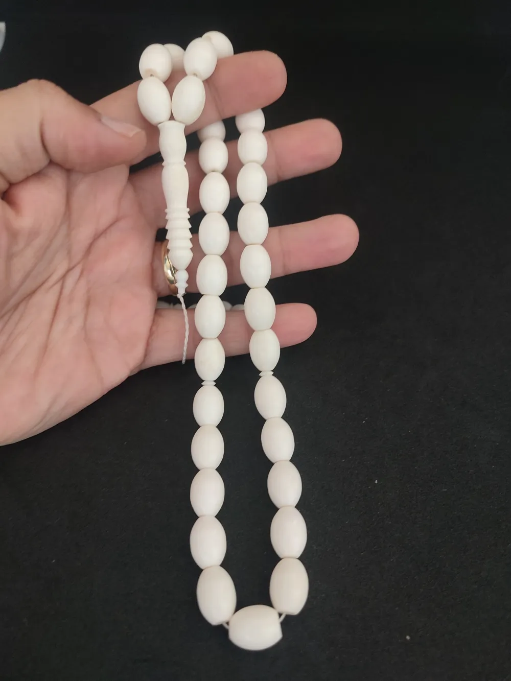 İskeçeli̇ Cemi̇l Usta Eseri̇ Dev Boy  Çi̇ft Zımpara Çi̇ft Ci̇lalı Deve Kemi̇ği̇ küçük resim 5